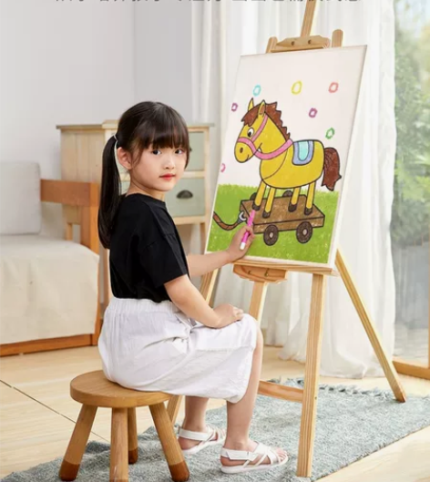 木质画架＋画板  一套20 之前做画室闲置...