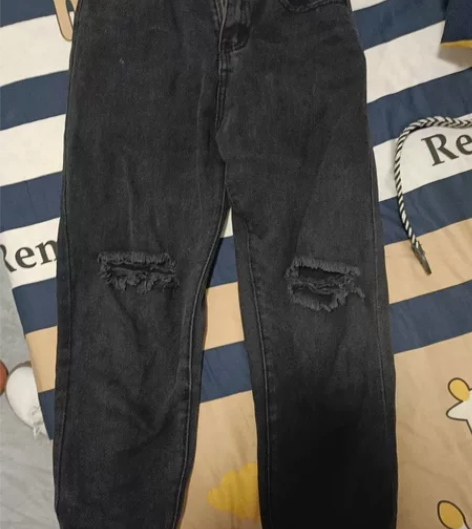 25出低价出小个子女生酷酷的牛仔裤！质量很...