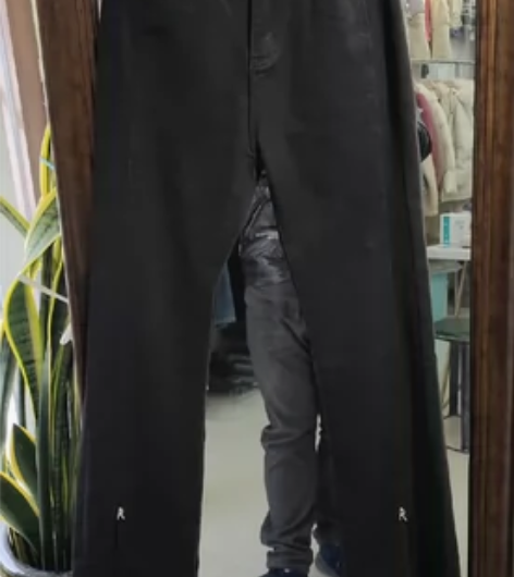 ONLY女士牛仔裤，高弹力，双扣高腰，小微...