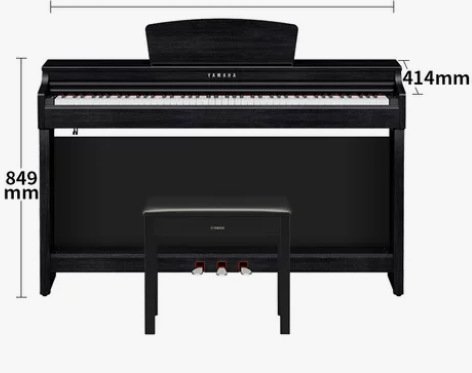 雅马哈电钢琴CLP725立式数码钢琴88键...