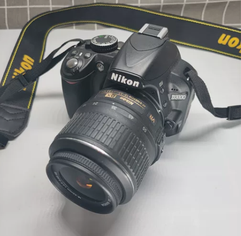 尼康D3100 18-55单反相机 ，9成...