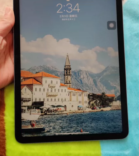 自用iPad Air4 美版 64g 蓝色...