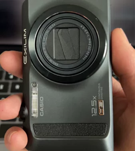 ccd 卡西欧 ZR-100 12.5倍光...