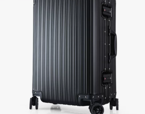 汉客铝镁合金拉杆箱 金属行李箱万向轮全铝框...