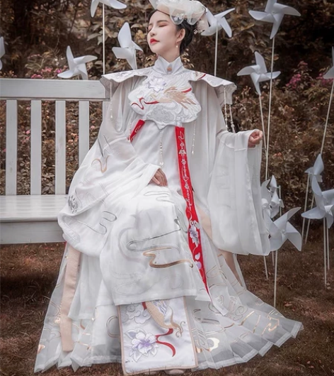 都城南庄汉服白月光传统汉服百迭裙 只有百迭...