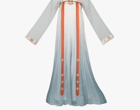 都城南庄汉服无尽夏一片式齐胸襦裙日常夏薄款...