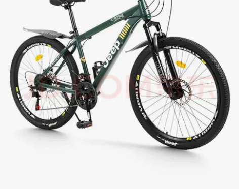 吉普（JEEP）自行车山地车成人双碟刹减震...