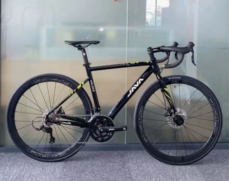 JAVA公路自行车铝合金碟刹18变速弯把赛...