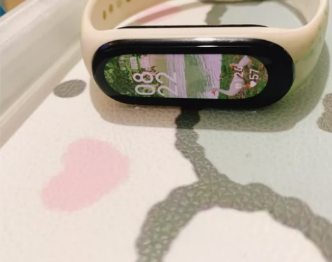 出小米6手环标准版（不是nfc）黑色表带+...