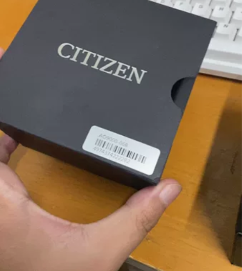 Citizen西铁城手表男光动能优雅小蓝针...