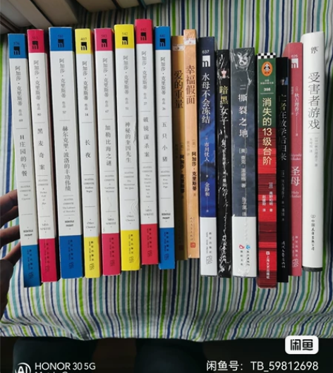 法医秦明、阿加莎克里斯蒂推理小说、大生意人...