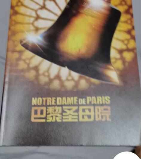 法版音乐剧巴黎圣母院，中国巡演场刊原价80...