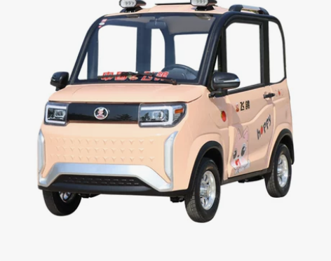 飞鸽电动四轮车家用女士新能源封闭式四轮电动...