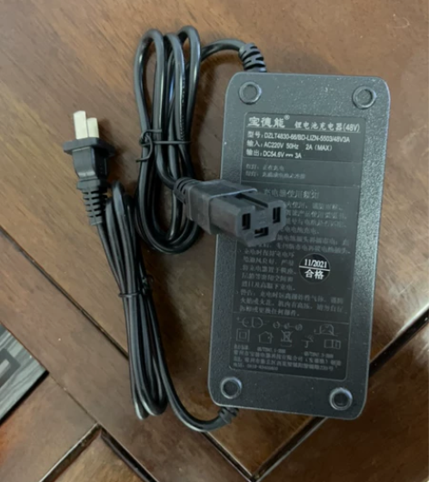 哈啰A80原厂适配 48V24A锂电充电器...