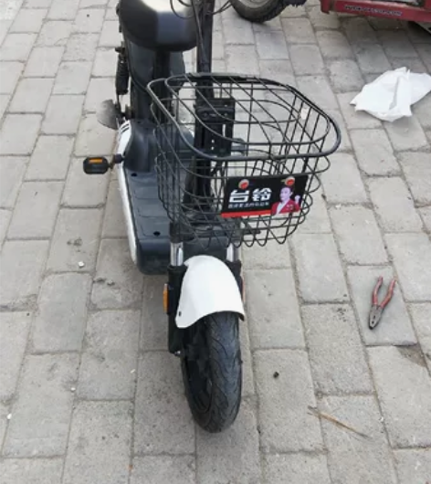 新国标台铃小电动车，新款橙色新，学生上学，...