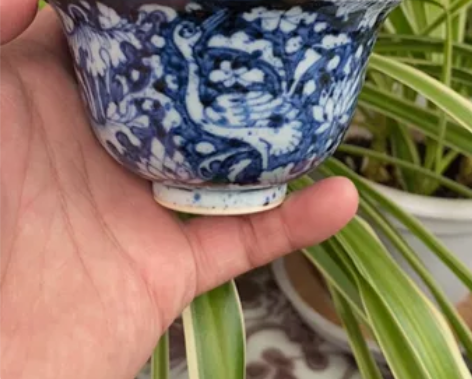 克勤堂#完美品 仿元青花一路连科盖碗#忘...