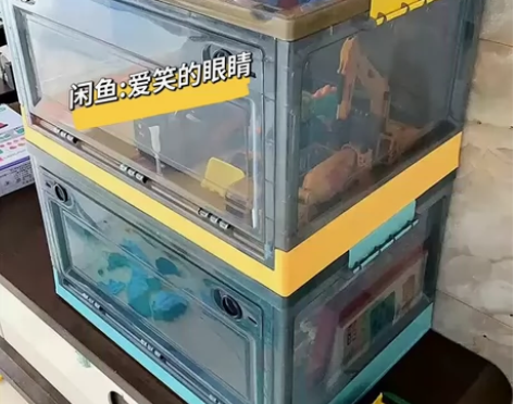 【清仓处理】折叠多功能收纳箱带轮加大书籍家...