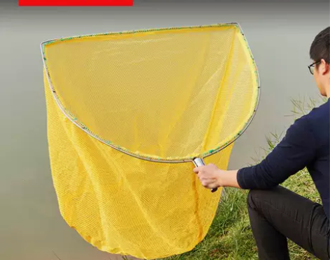 林海正品实心不锈钢大物抄网头网兜平头方形巨...