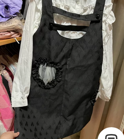 rukia爱心背带裙 全新 大码 内搭20...