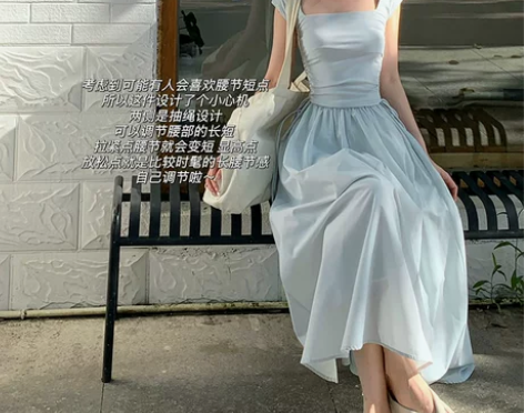 Lienni2022夏季新款极简风高腰显瘦...