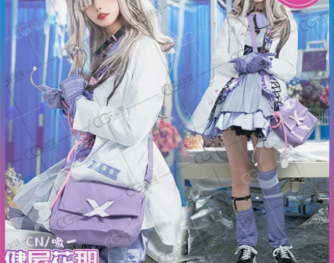 CG动漫 彩虹社VTuber虚拟主播女仆装...