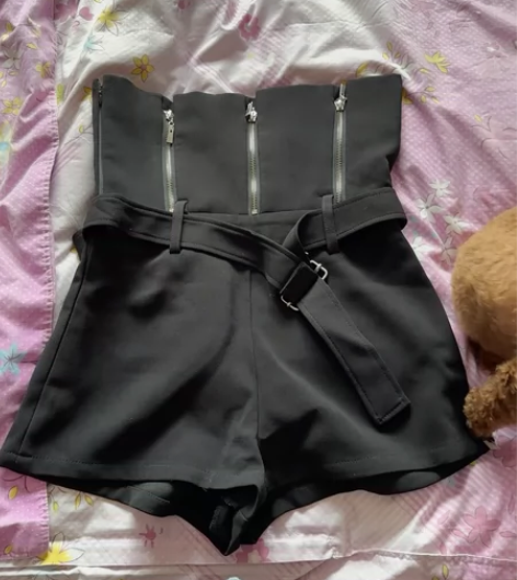 夏天高腰连体裤s码 感兴趣的话点“我想要”...