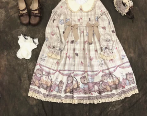 全新choker rabbit 午茶熊 奶...