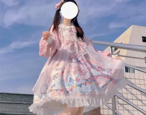 热销学生萝莉梦境游乐园OPLolita洛丽...