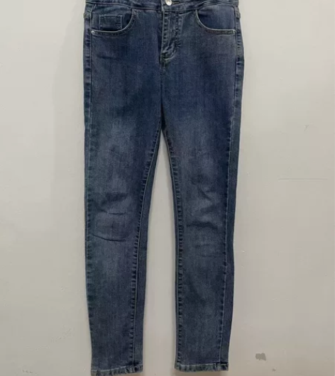 紧身弹力牛仔裤女高腰显瘦小脚裤2022年秋...