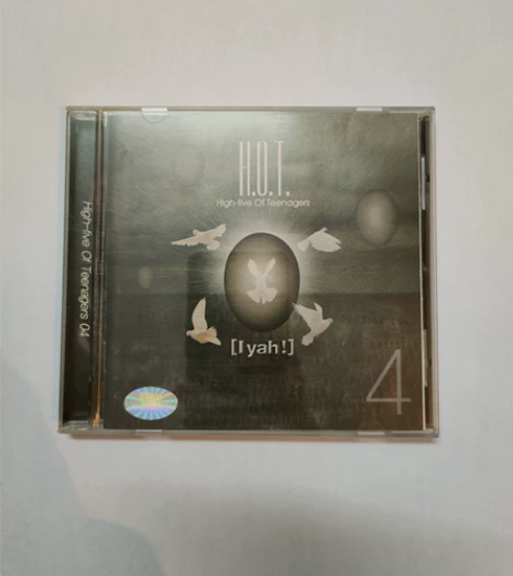 HOT  4辑 韩国首版 整体98新 碟片...