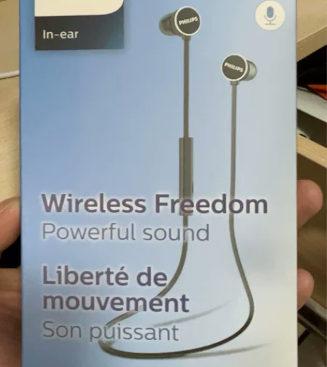 飞利浦全新原装未拆封无线耳机，闲置出售 感...