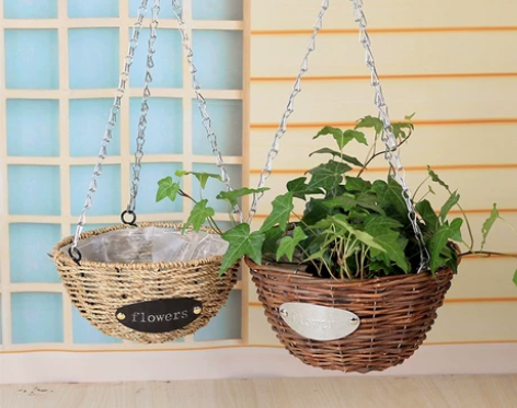 店铺到期，亏本处理一批全新手工藤编花篮田园...