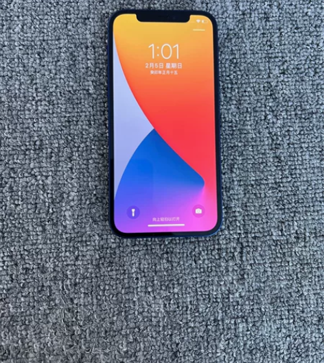 苹果12国行蓝色，128g内存，系统14....