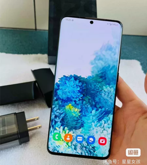 捡漏实拍三星S20黑色5g全网通12＋12...