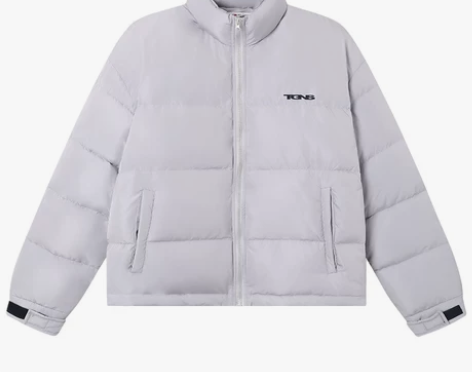 【狂欢价】TGNS国潮黑色立领羽绒服男宽松...