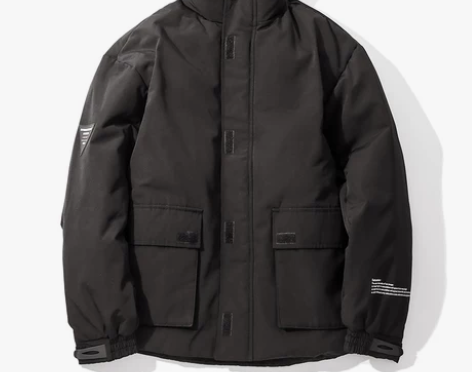 UO冬季潮牌粉色羽绒服男新款ins短款情…...