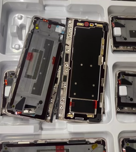 荣耀 magic v 全新全原中框边框 轴...