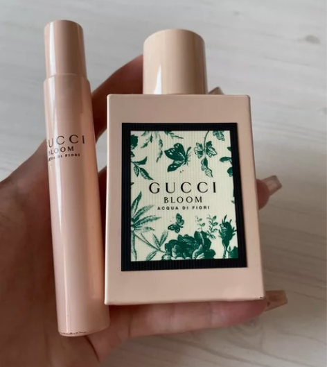 古驰Gucci花悦绽放绿意香水 很清新的香...