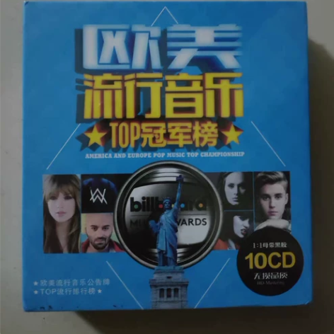 正版汽车载cd碟片  2022欧美流行  ...