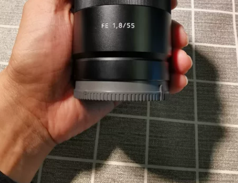 蔡司55 1.8 索尼口镜头 前后镜头盖齐...