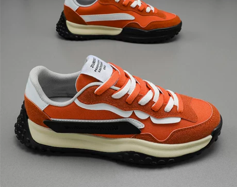 江湖行 男鞋春季新款老爹鞋韩版阿甘鞋跑步运...