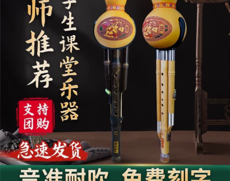 葫芦丝乐器C调小学生演奏型成人初学者专业降...