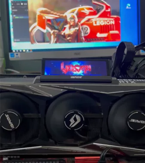 箱码一致七彩虹3070 oc旗舰版火神！配...