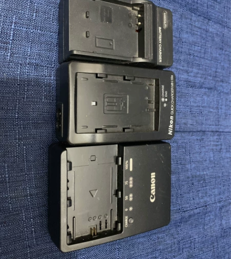 佳能、尼康照相、机摄像机充电器，lc-e6...