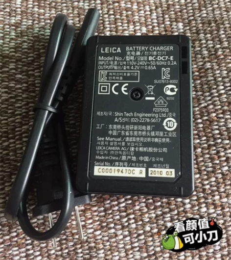 徕卡原装充电器BC-DC7-E 功能正常 ...