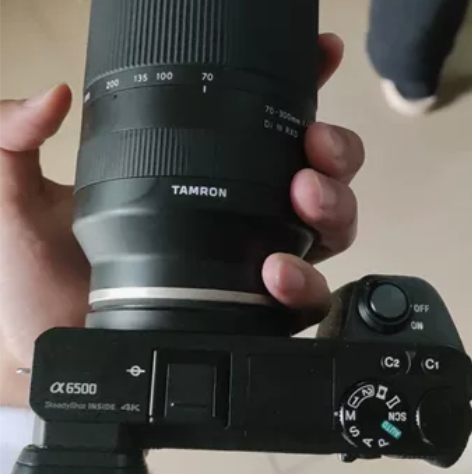 已出留念 索尼a6500配腾龙70-300...