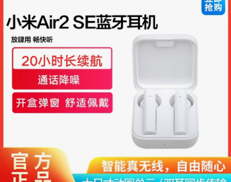 Xiaomi/小米 Air2 SE真无线蓝...