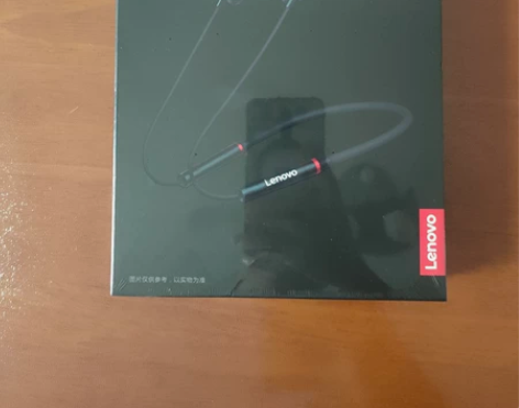 Lenovo联想运动蓝牙耳机HE05X，黑...