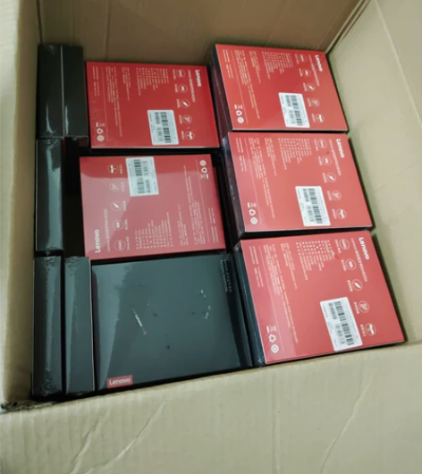 联想HE05x无线蓝牙耳机颈挂脖式游戏运动...