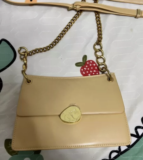 单肩腋下斜挎包时尚百搭小C包 OMI小众品...